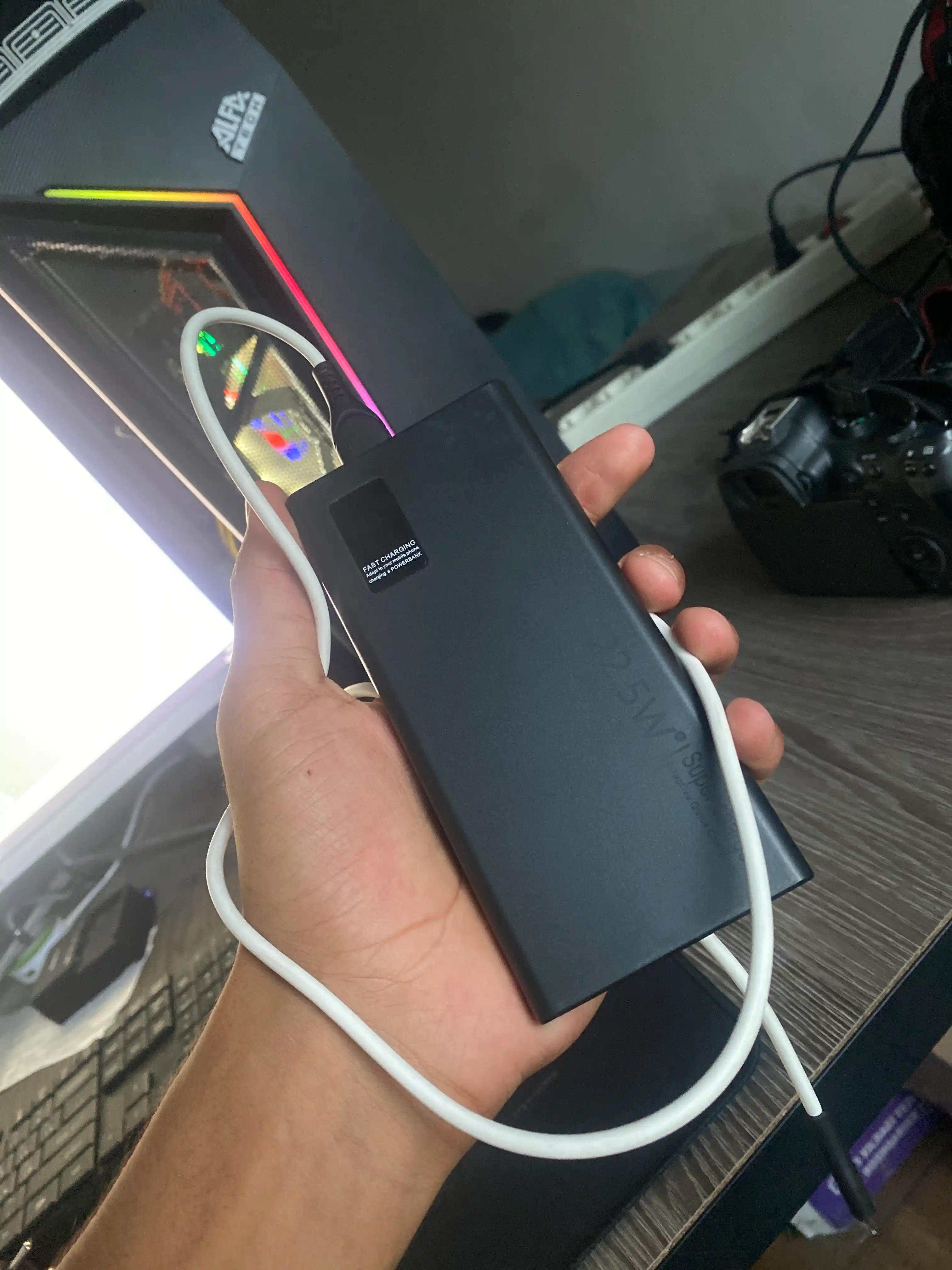 Внешний аккумулятор 20 000 mA/h 22.5W c быстрой зарядкой, 100% качество