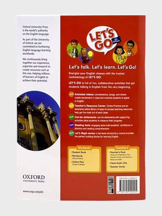 Let's go 1,2,3,4,5,6. 5th Edition  Student book + Workbook 5-6 +CD Ritsuko Nakata