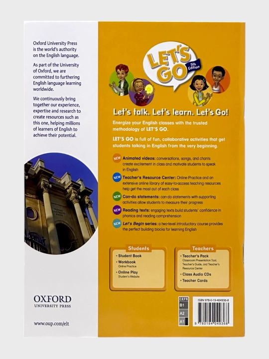 Let's go 1,2,3,4,5,6. 5th Edition  Student book + Workbook 5-6 +CD Ritsuko Nakata