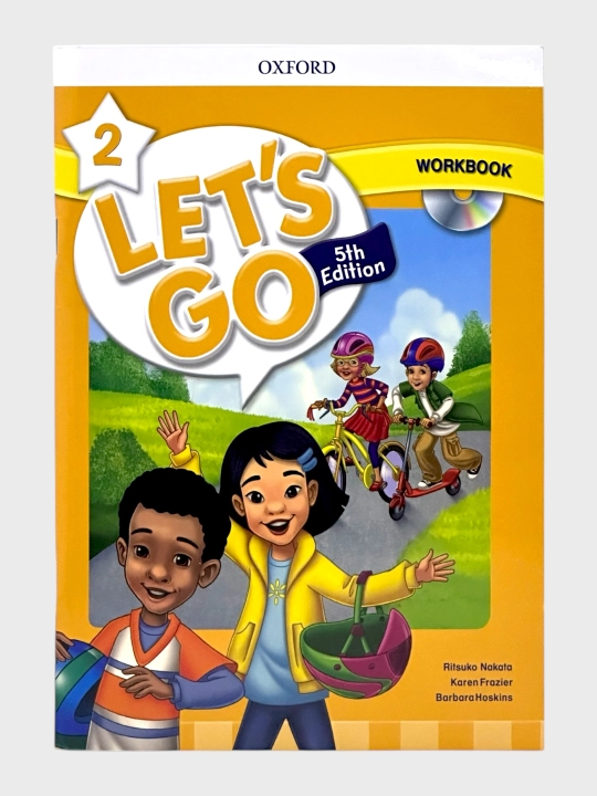 Let's go 1,2,3,4,5,6. 5th Edition  Student book + Workbook 5-6 +CD Ritsuko Nakata