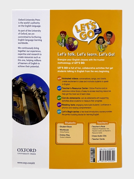 Let's go 1,2,3,4,5,6. 5th Edition  Student book + Workbook 5-6 +CD Ritsuko Nakata