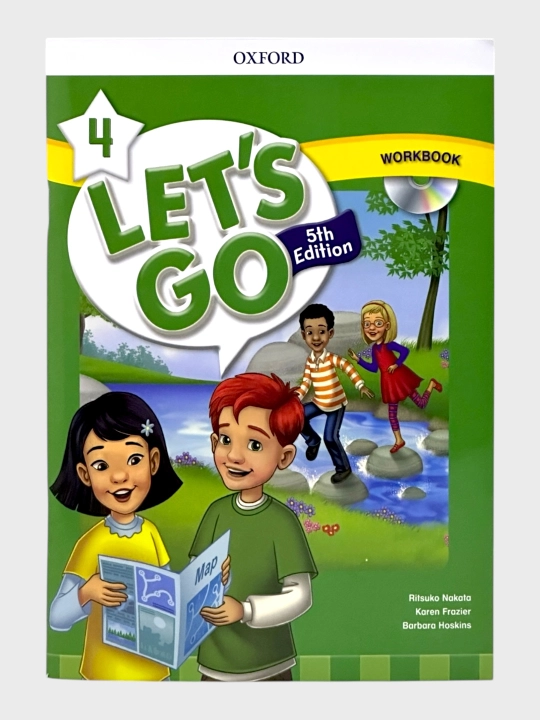 Let's go 1,2,3,4,5,6. 5th Edition  Student book + Workbook 5-6 +CD Ritsuko Nakata