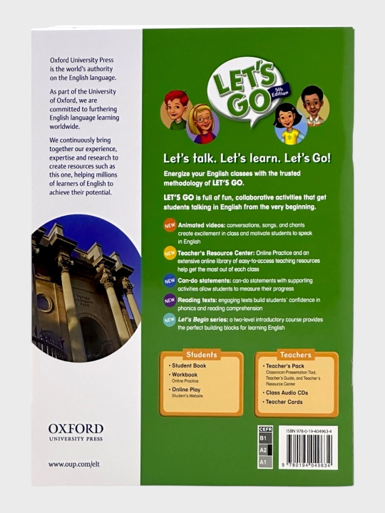 Let's go 1,2,3,4,5,6. 5th Edition  Student book + Workbook 5-6 +CD Ritsuko Nakata