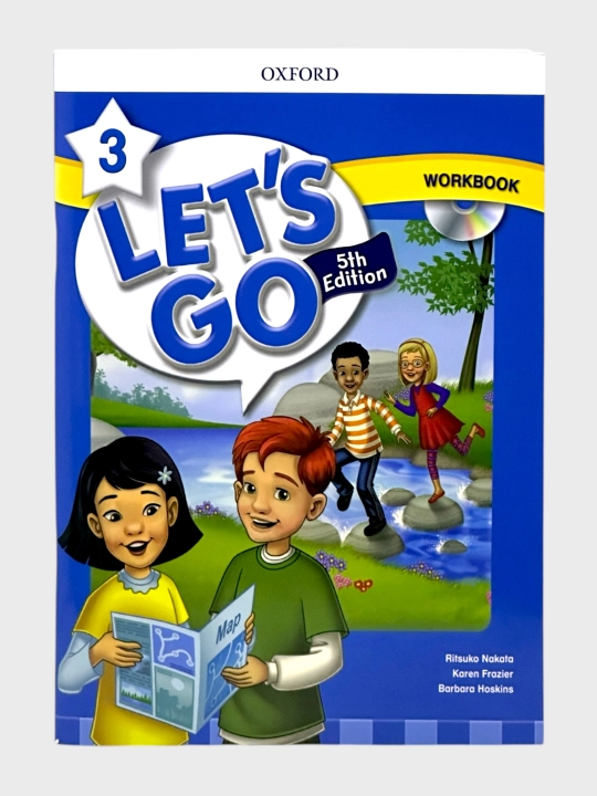 Let's go 1,2,3,4,5,6. 5th Edition  Student book + Workbook 5-6 +CD Ritsuko Nakata
