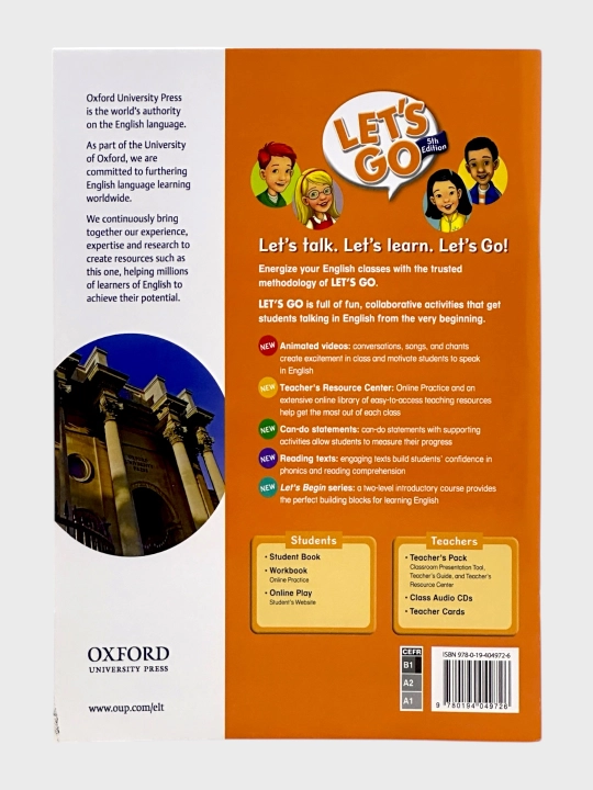 Let's go 1,2,3,4,5,6. 5th Edition  Student book + Workbook 5-6 +CD Ritsuko Nakata