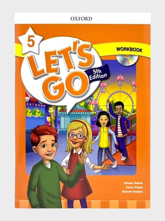 Let's go 1,2,3,4,5,6. 5th Edition  Student book + Workbook 5-6 +CD Ritsuko Nakata