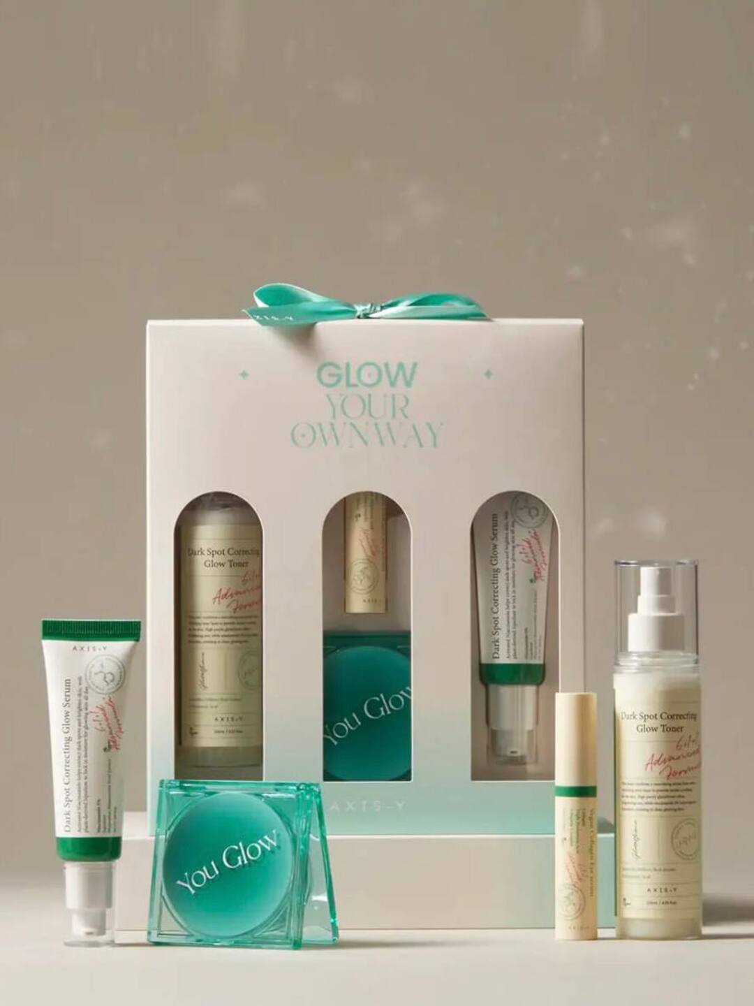 Axis-Y Glow Your Own Way Limited Edition Set — terini porlatish uchun cheklangan to‘plam - 