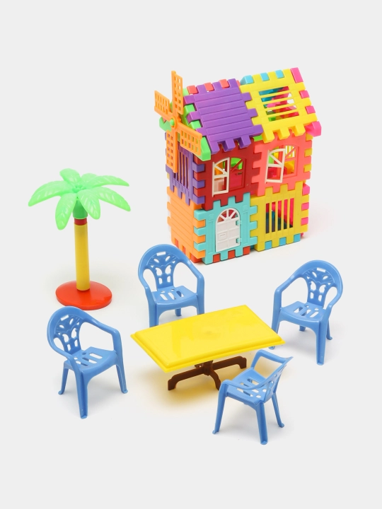 Konstruktor kublar bloklari, lego - 