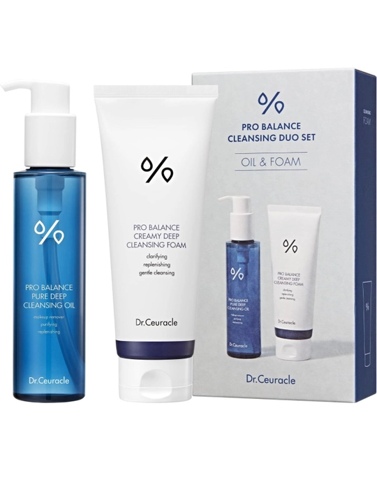 Dr.Ceuracle Pro Balance Cleansing Duo yuvish vositasi va gidrofil moy to‘plami - 