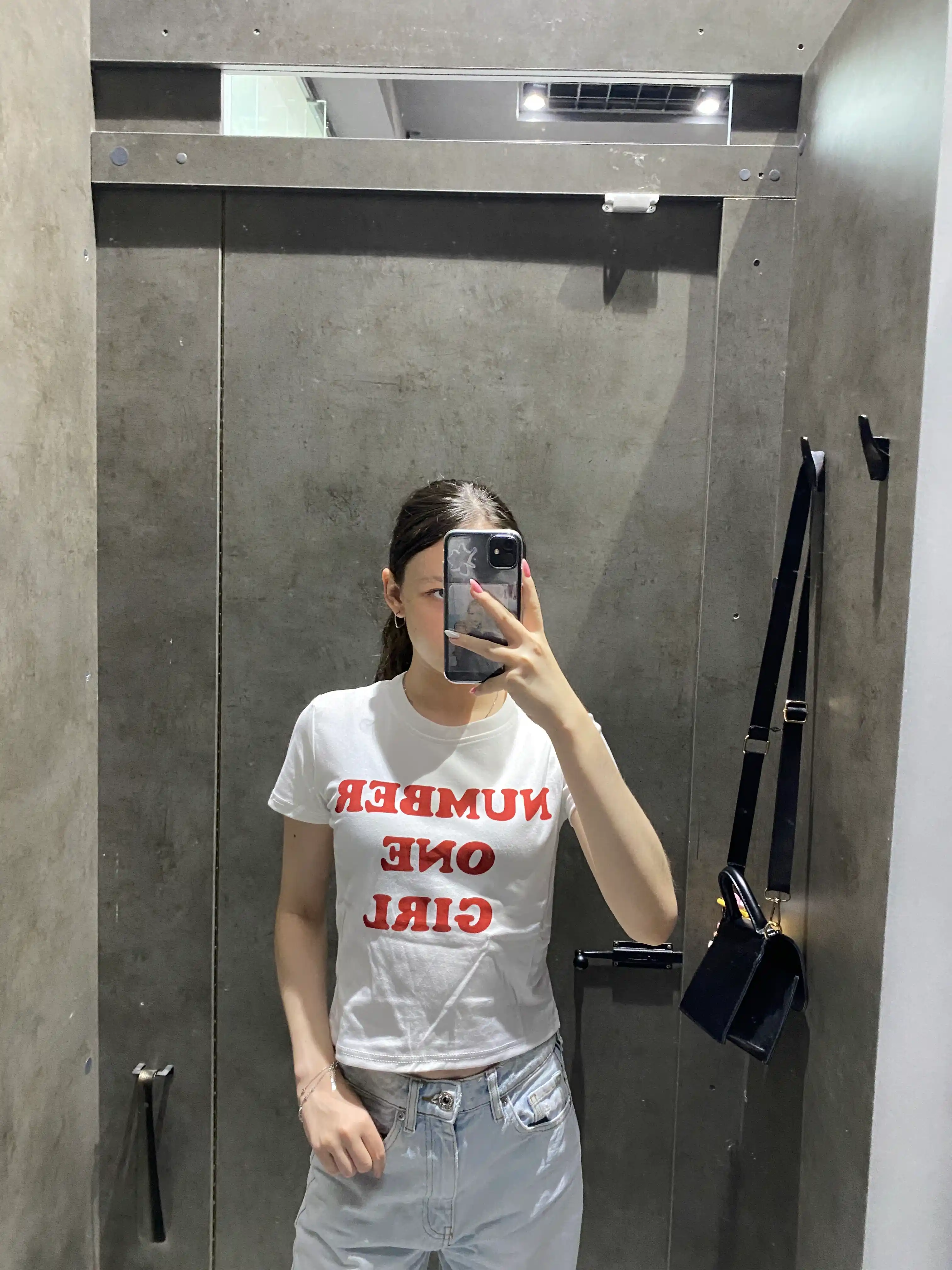 Женский топ NUMBER ONE GIRL в стиле Y2K