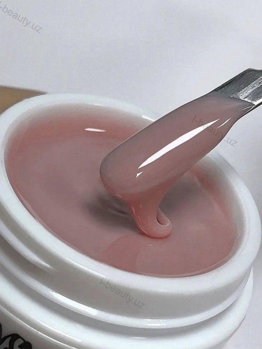 Гель для наращивания и моделирования ногтей цветной, MANNFI, 15 g