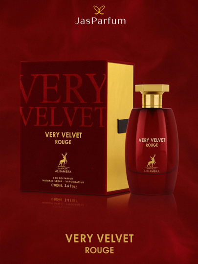 Парфюмерная вода для женщин, Maison Alhambra Very Velvet Rouge, 100 мл - 