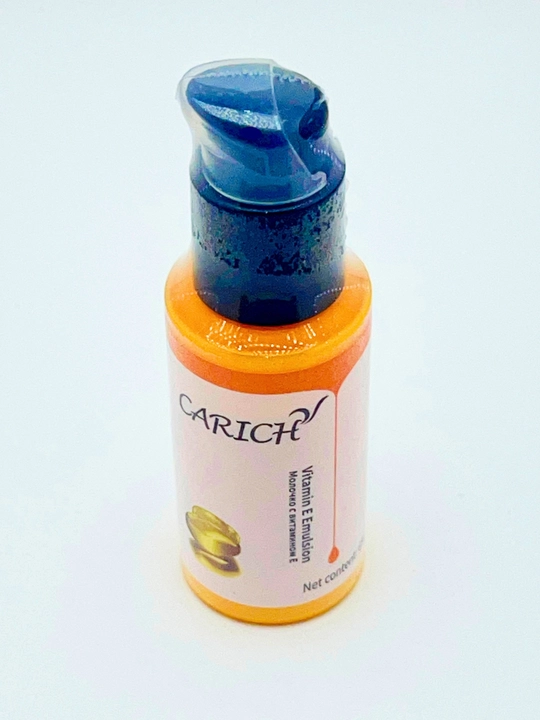 CARICH Vitamin E Emulsiyasi – Yuz va tana uchun yumshatuvchi va namlovchi parvarish