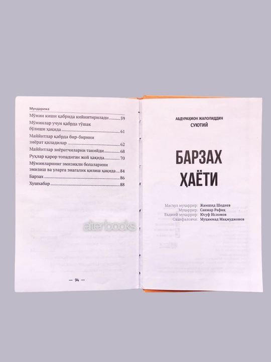 Barzax hayoti, Abdurahmon Jaloliddin Suyutiy