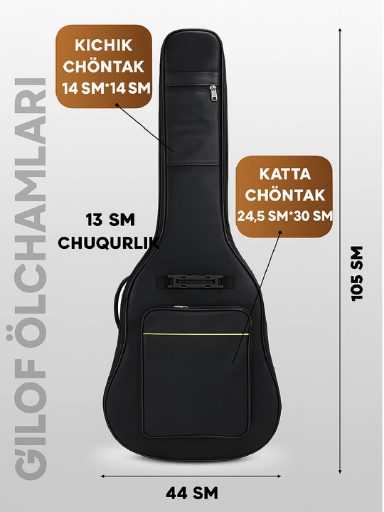 Gitara qutisi 41/39/38