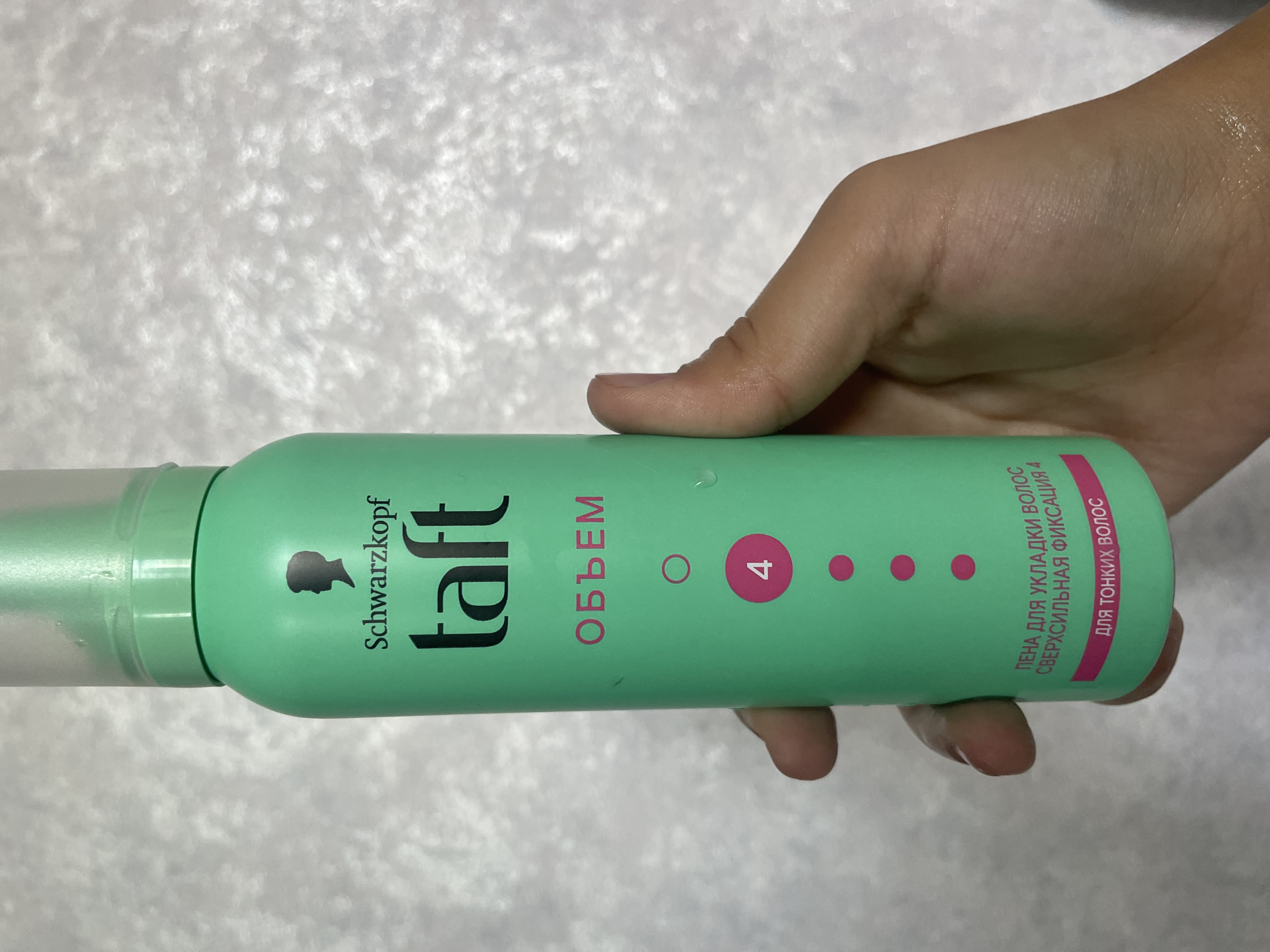 Soch uchun ko'pik Taft Hajm, 150 ml