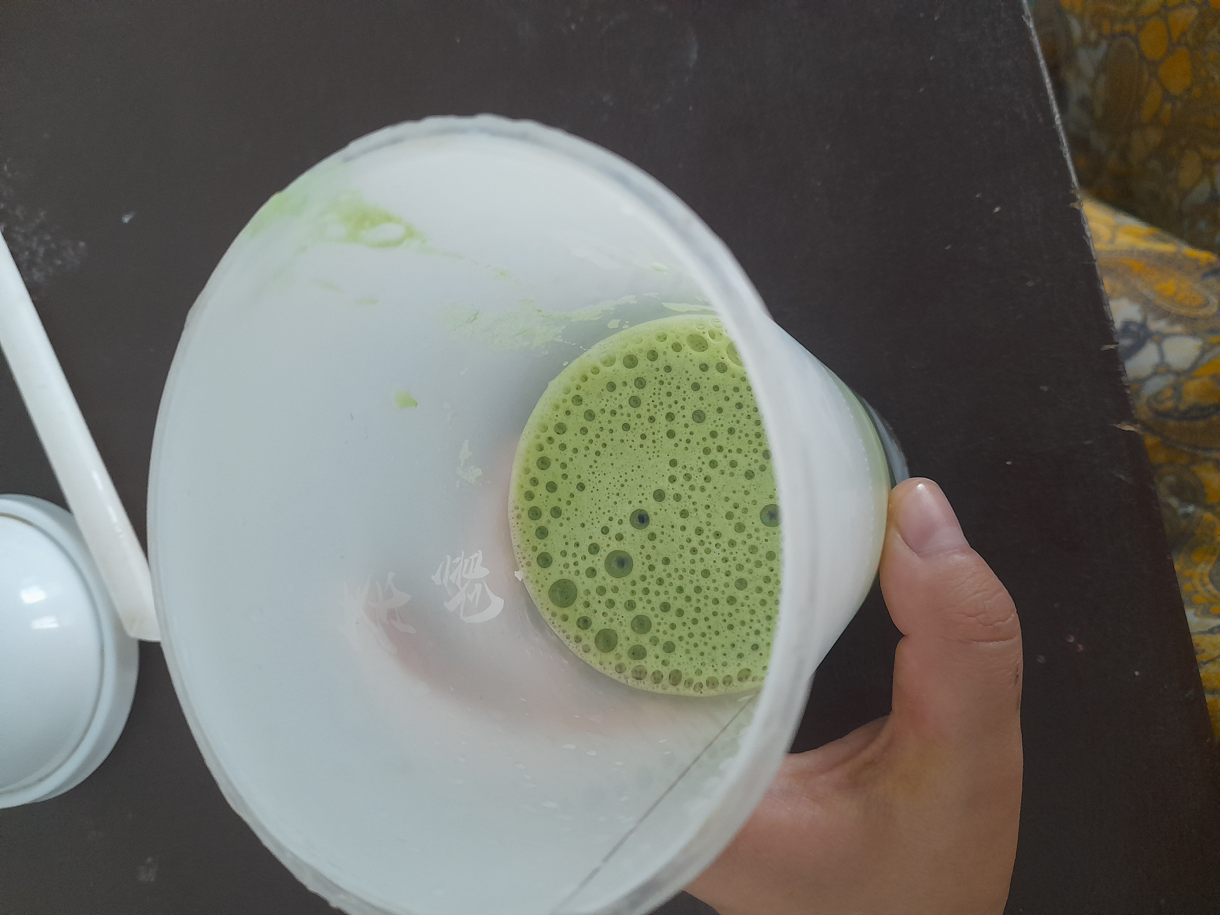 Matcha yashil choyi, 100% kukunli