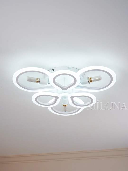 Lyustra pultli,patronli, 3 xil rejimli shift qandil oshxona va spalni uchun LED lyustralar