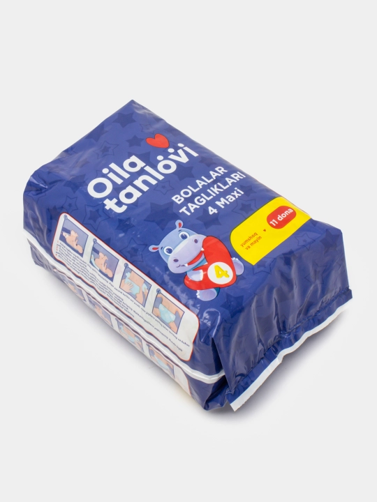 Подгузники Oila Tanlovi, 4 MAXI, 11 шт