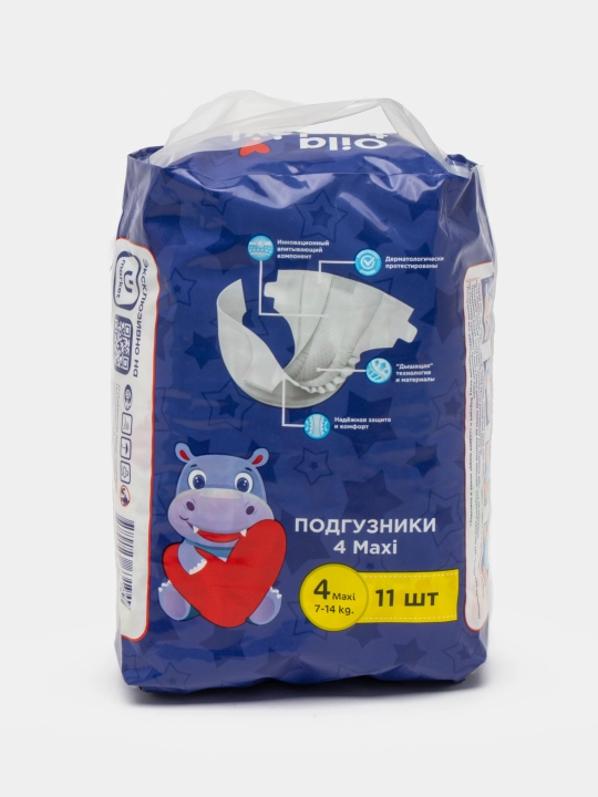 Подгузники Oila Tanlovi, 4 MAXI, 11 шт