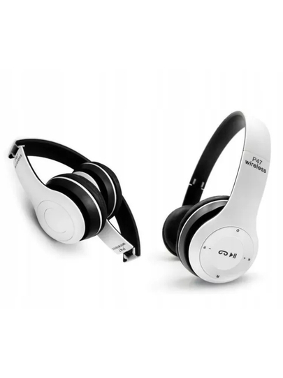 Наушники P47 Bluetooth, складные, стерео звук, слот для SD карты