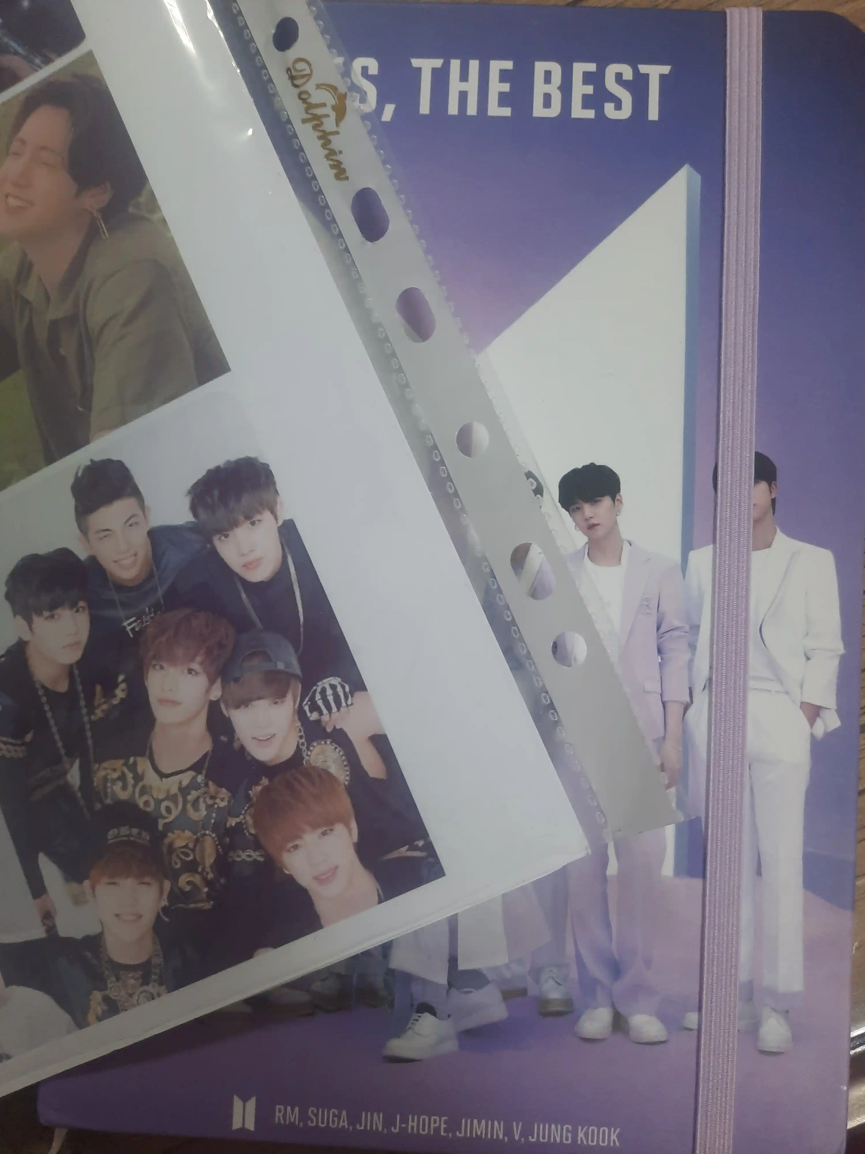 Sovg'a uchun bloknot, BTS