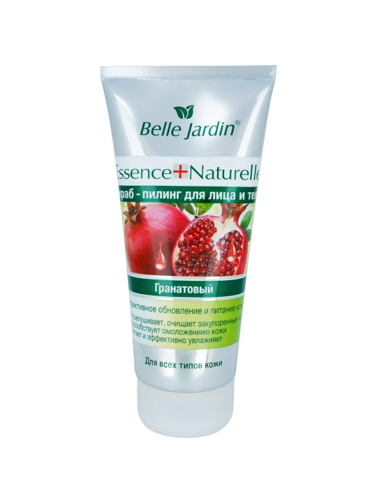 B/J Essence Naturelle Yuz va tana uchun skrab-peeling, anor, 200 ml