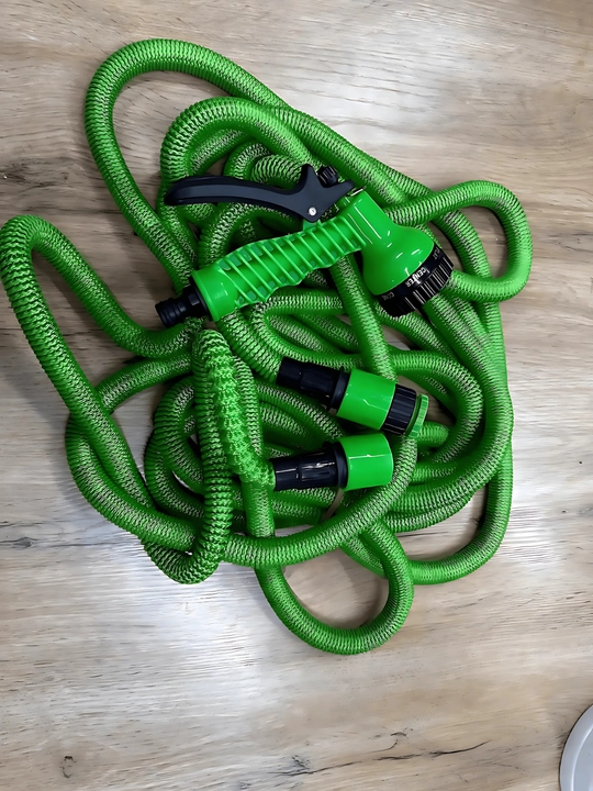 Sug'orish uchun cho'ziluvchan shlang Magic Hose 60 m, 7 rejimli purkagich bilan