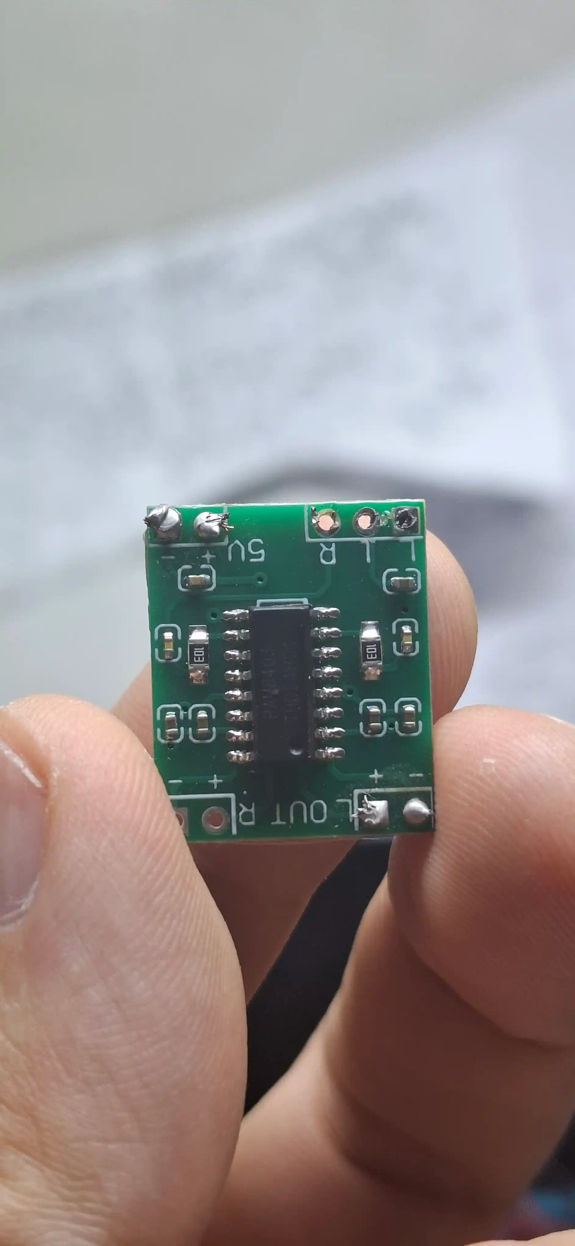 PAM8403 3W + 3W мини стерео усилитель Class D, компактный, 2 канала, доступен 1,2,5,10 шт