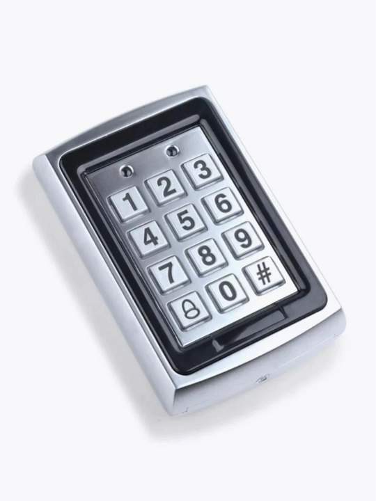 7612 model – tezkor RFID karta va kodli eshik ochish tizimi, antivandal, suvga chidamli