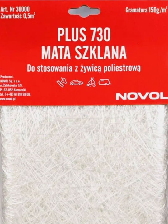 Shisha mato NOVOL PLUS 730, 150 gm²