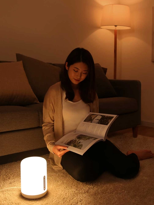 Умный ночник Xiaomi Mi Bedside Lamp 2, лампа, настольная лампа, смарт-светильник