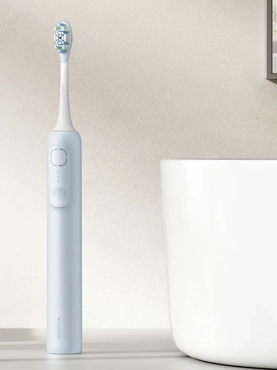 Электрическая зубная щетка Xiaomi Oscillation Electric Toothbrush, Цвет голубой - 