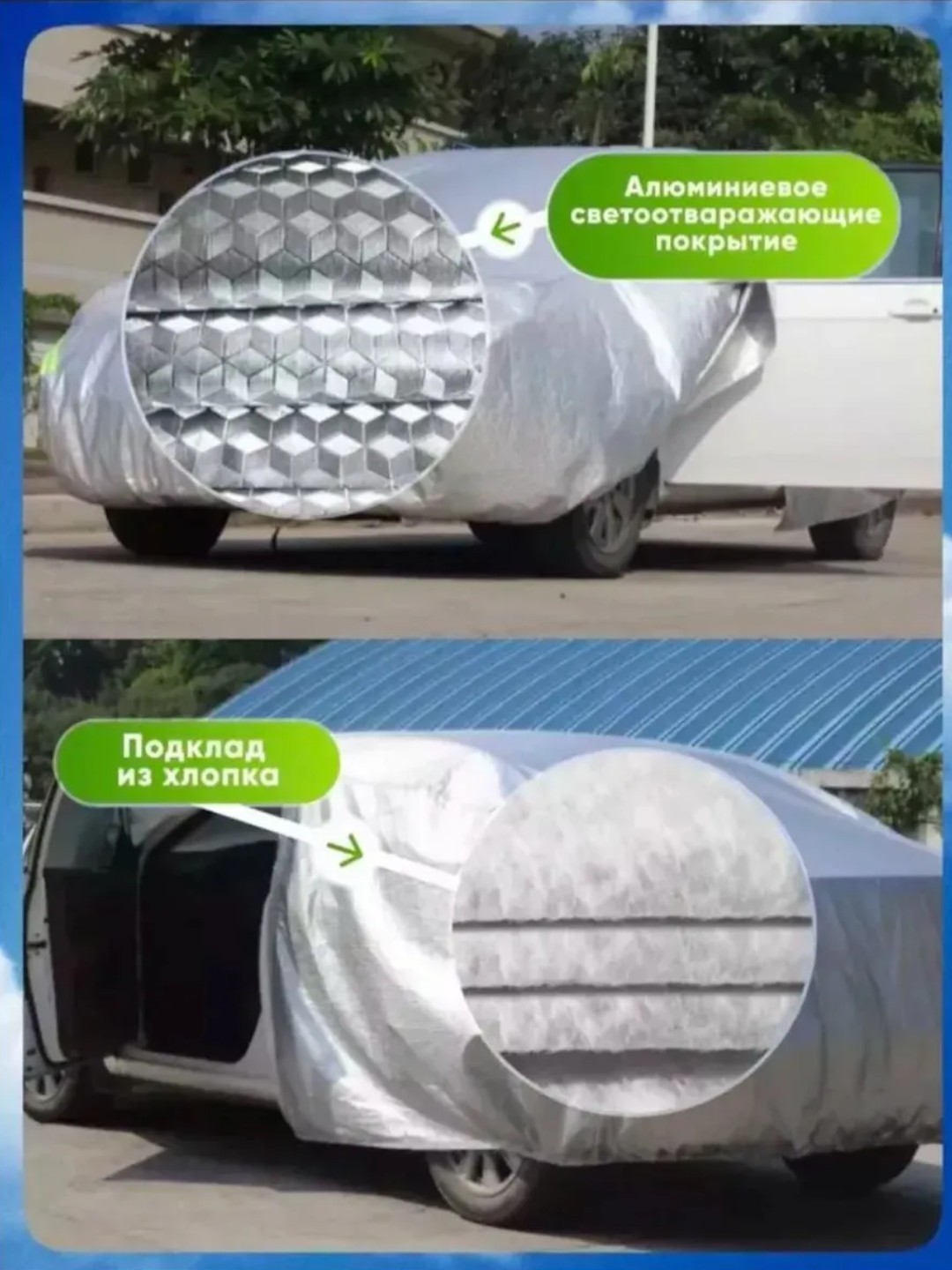 Автотент — чехол для автомобиля, водонепроницаемый, лето и зима, от M до YXXXL