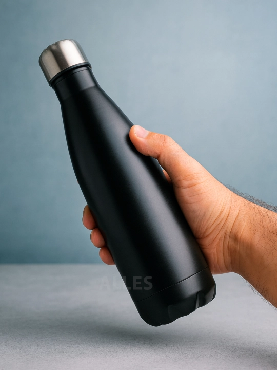 500 ml va 750 ml zanglamaydigan po‘latdan termos idish - Issiq va sovuqni 12 soat saqlaydi