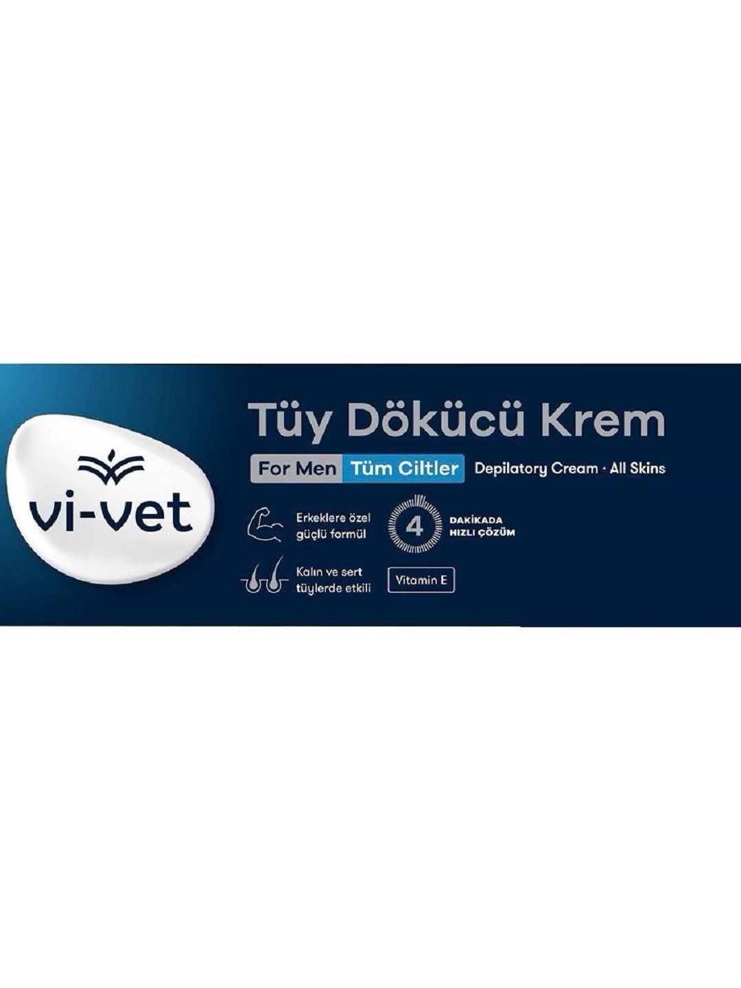 Крем для депиляции мужской Vivet для тела 125 гр