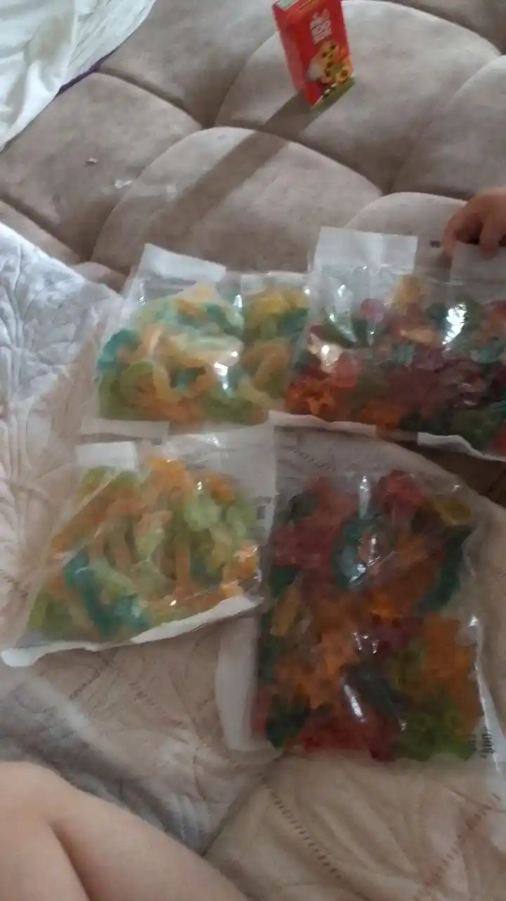 Жевательный мармелад Krutfrut Сороконожки, 500 г
