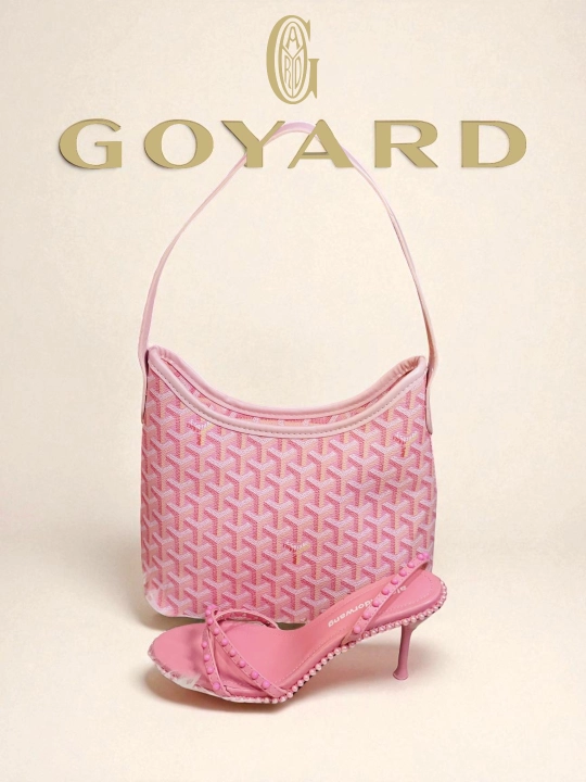 Женская сумка Goyard через плечо подарок на 8 марта для девушек синий чёрный белый гоярд - 