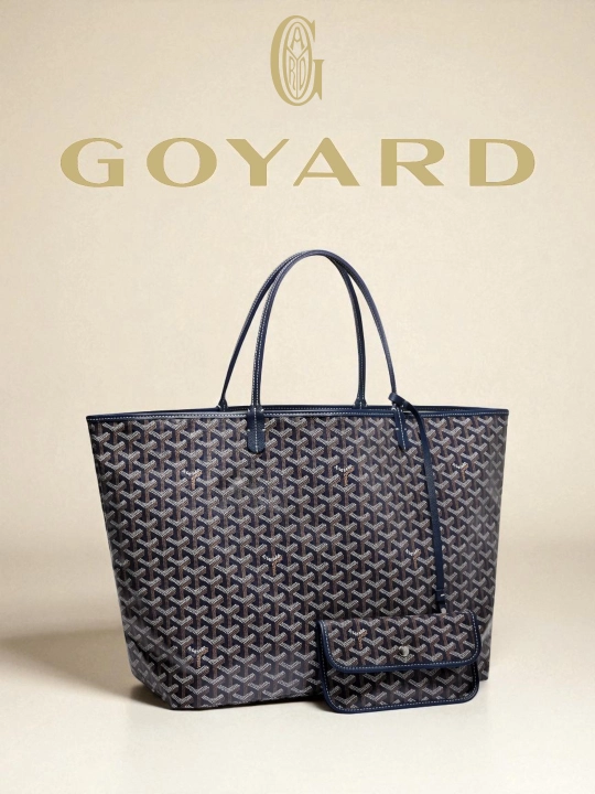 Goyard ayollar sumkasi, yelka orqali, kross bodi qizlar uchun 8 mart sovg'a mini ko'k qora