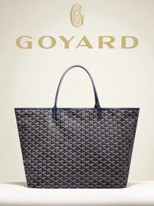 Goyard ayollar sumkasi, yelka orqali, kross bodi qizlar uchun 8 mart sovg'a mini ko'k qora