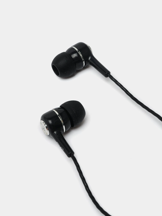 GH-8 simli quloqchin, vakuum va klassik dizayn, 3.5 mm, mikrofonli