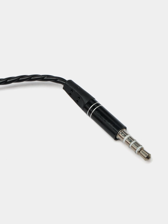 GH-8 simli quloqchin, vakuum va klassik dizayn, 3.5 mm, mikrofonli