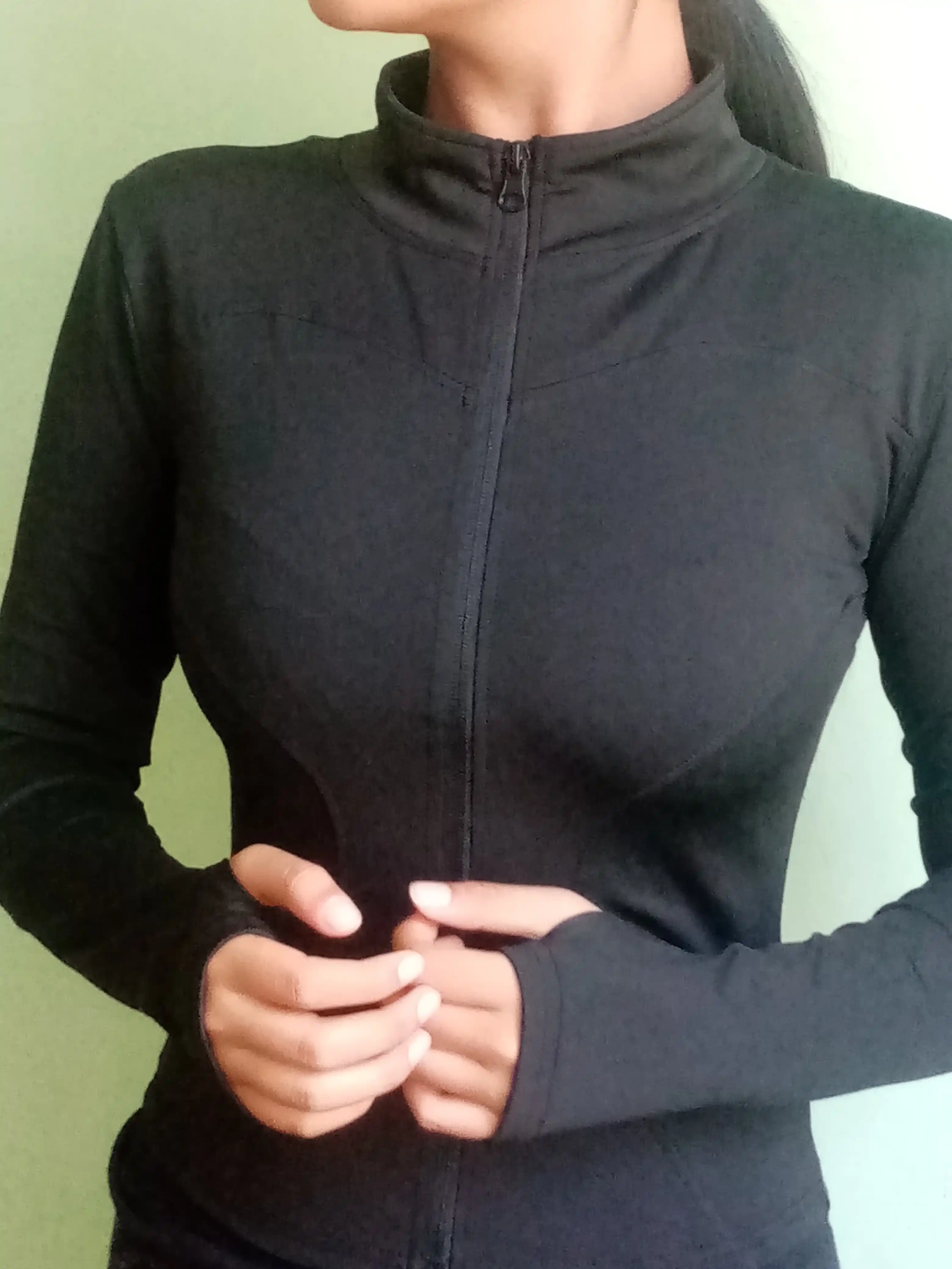 Ayollar uchun rashgard, sportcha, yashin tezligida, yopishib turadigan fitnes va sport uchun uzun yeng