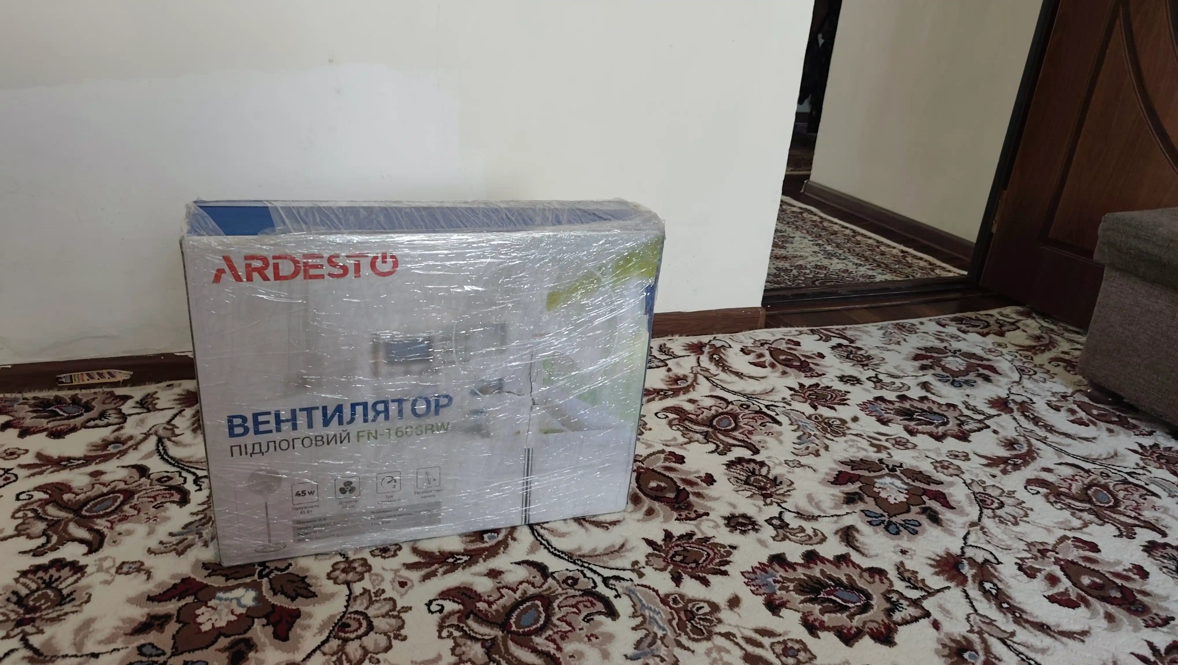 Напольные вентиляторы Ardesto с пультом и без, 3 скорости, 3 режима, тихий, мощный, 45 Вт