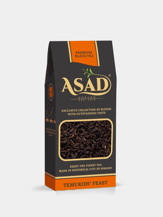 Черный чай Asad, 100 г, рассыпчатый