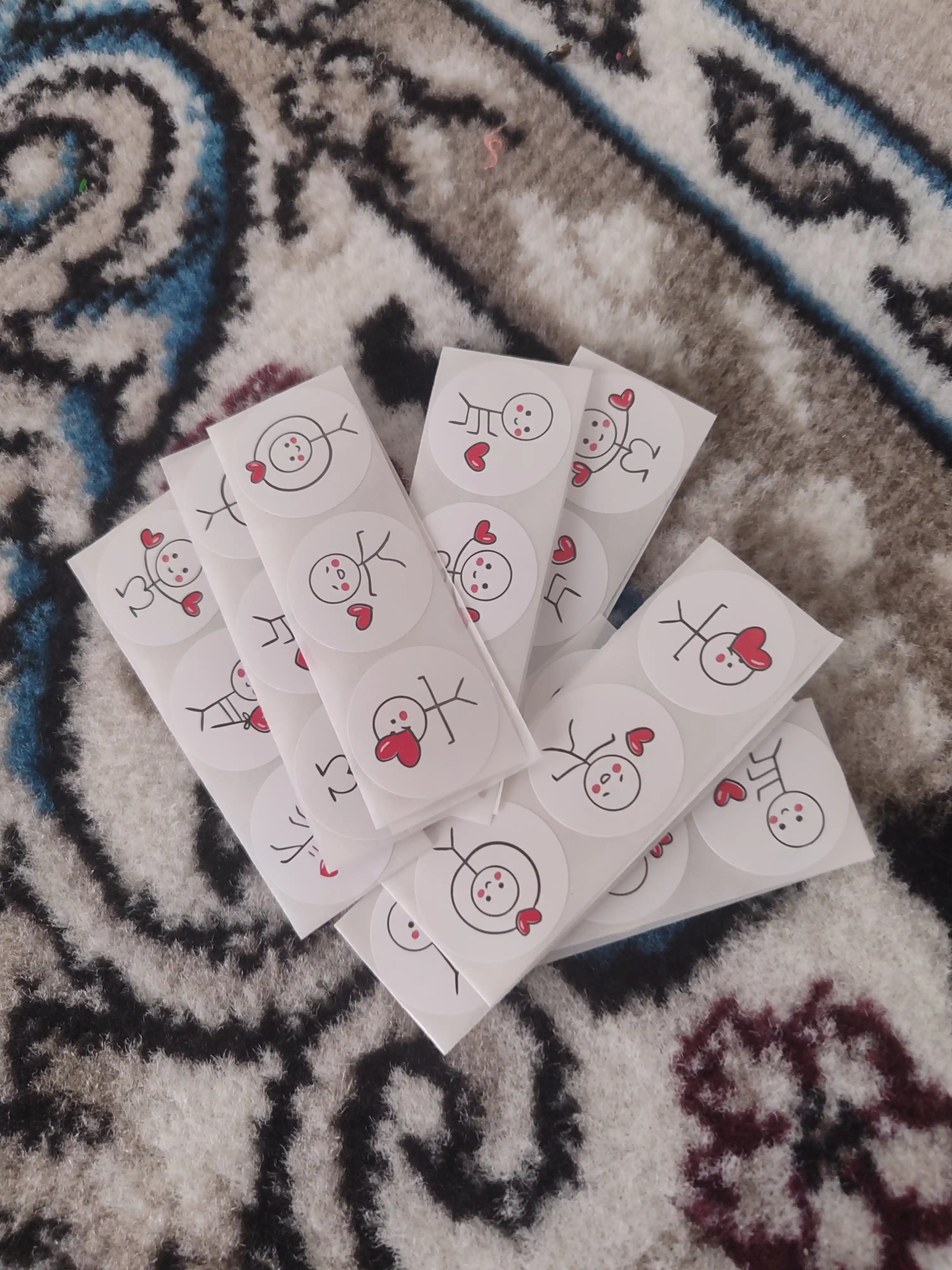 Kuromi, Kitty, Thank you stiker to'plami to'plamda, 50 dona