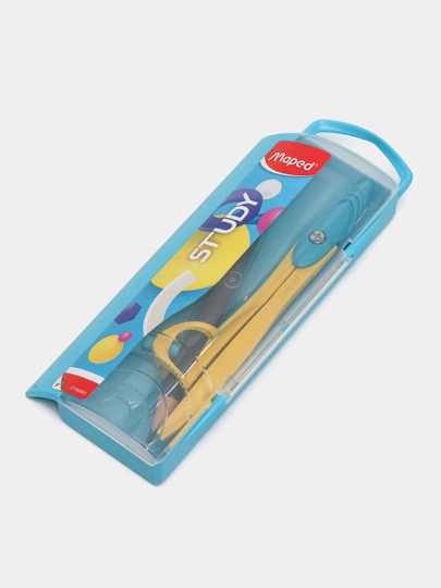 Набор циркуля Maped "STUDY POP " роз-10, гол-10 194102 — GTRAD-194102-СИНИЙ