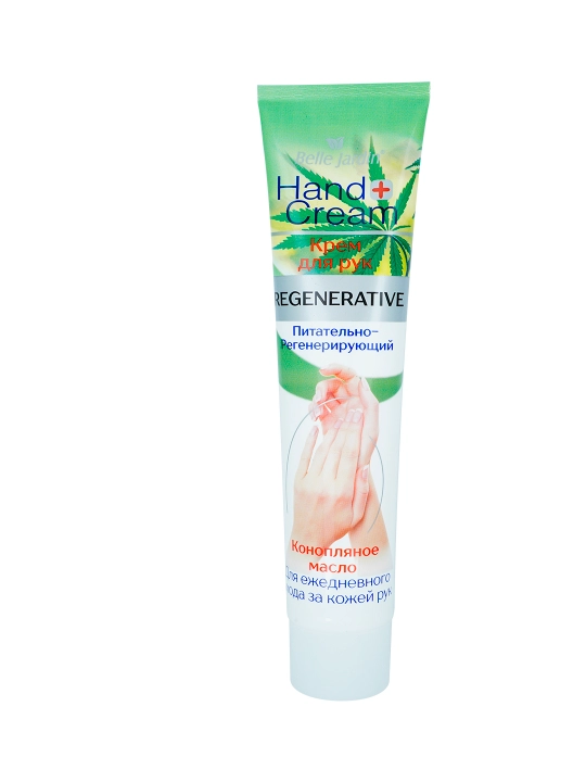 Hand Cream qo'l va tirnoq kremi, 125 ml, REGENERATIVE kanop yog'i - 
