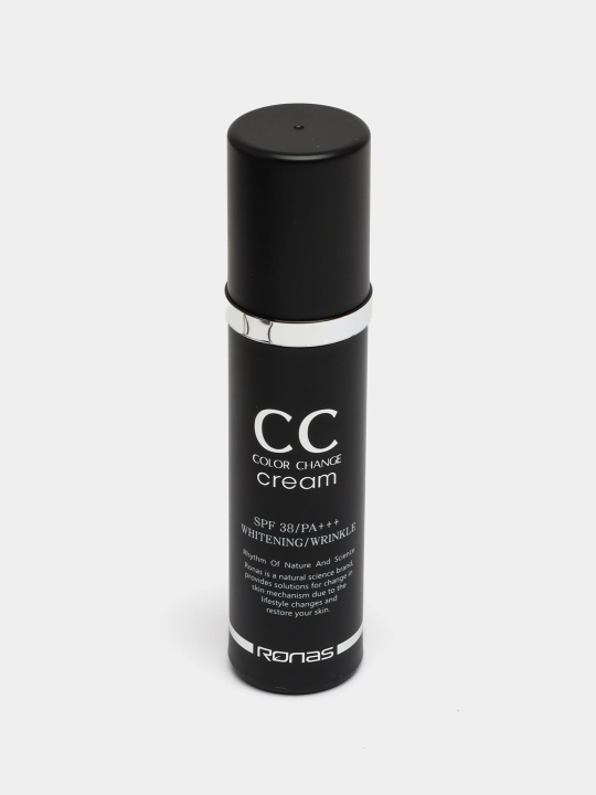 Tonal krem Ronas CC, teri rangini sozlovchi SPF 38/PA+++, 50 ml