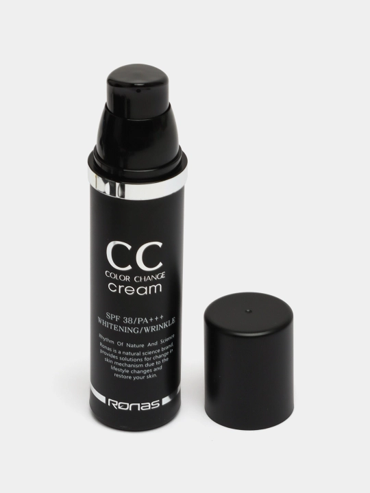 Tonal krem Ronas CC, teri rangini sozlovchi SPF 38/PA+++, 50 ml